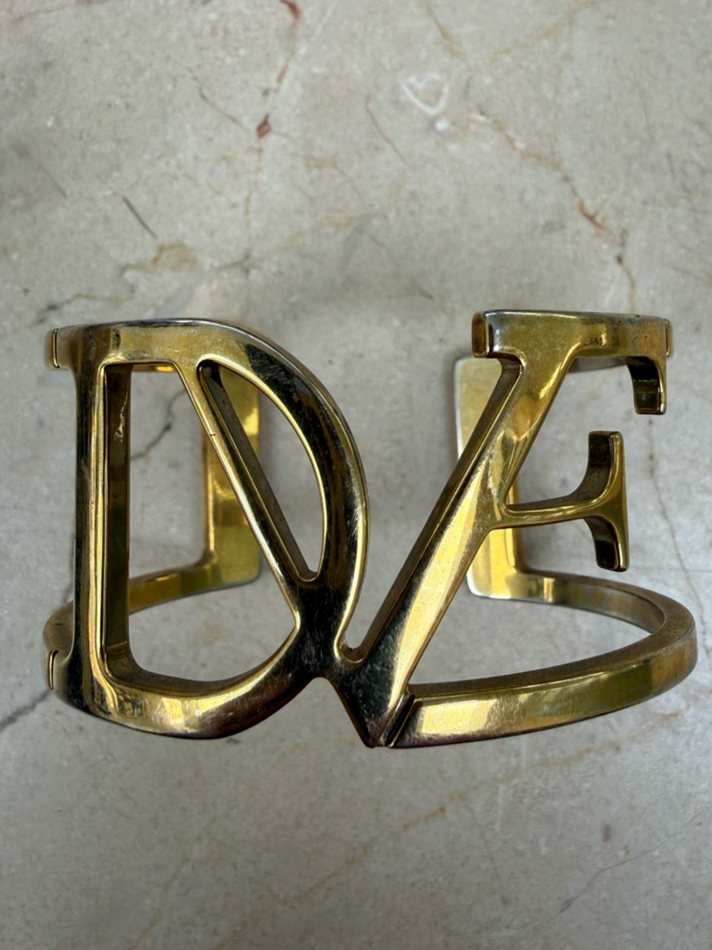 Diane Von Furstenberg Gold Cuff
